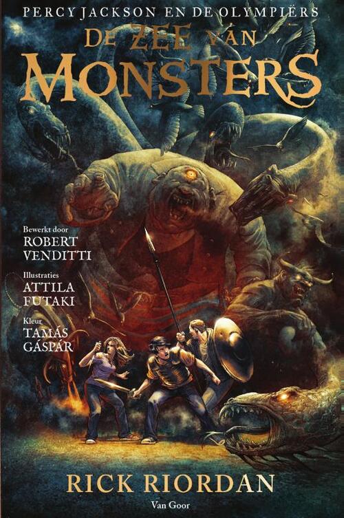 De zee van monsters graphic novel