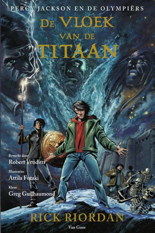 De vloek van de Titaan graphic novel