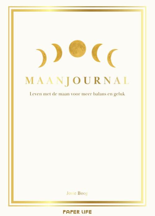 Maanjournal -  Josie Boog (ISBN: 9789000395934)