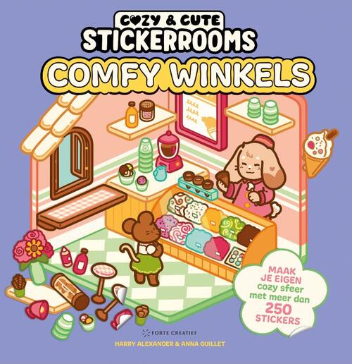 Cozy & cute stickerrooms - Comfy Winkels - Anna Guillet, Harry Alexander (ISBN: 9789000405114)