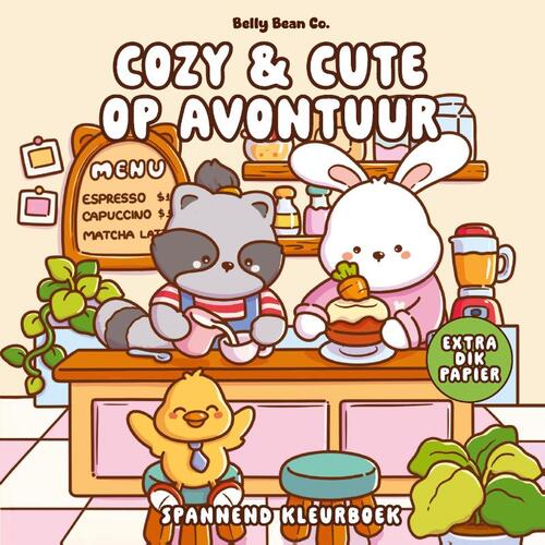 Kleurboek Cozy & cute op avontuur