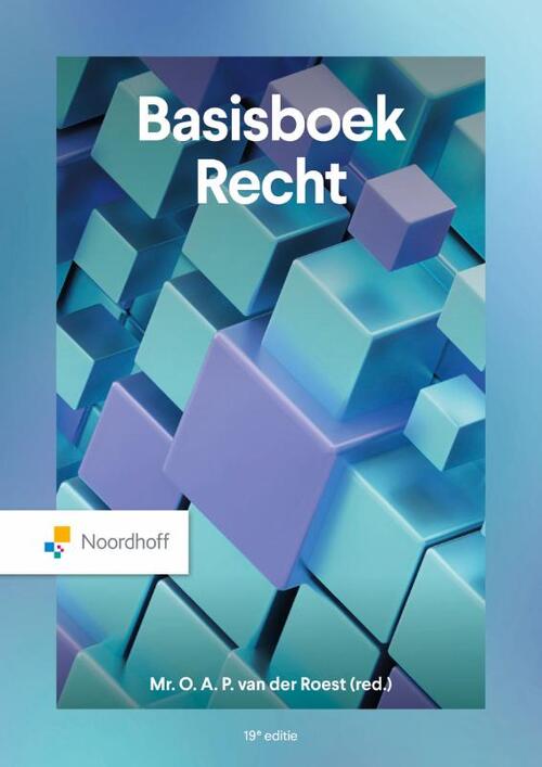 Basisboek Recht -  O. A. P. van der Roest (ISBN: 9789001047634)