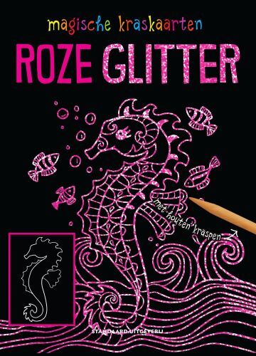 Magische kraskaarten: roze glitter -   (ISBN: 9789002273629)