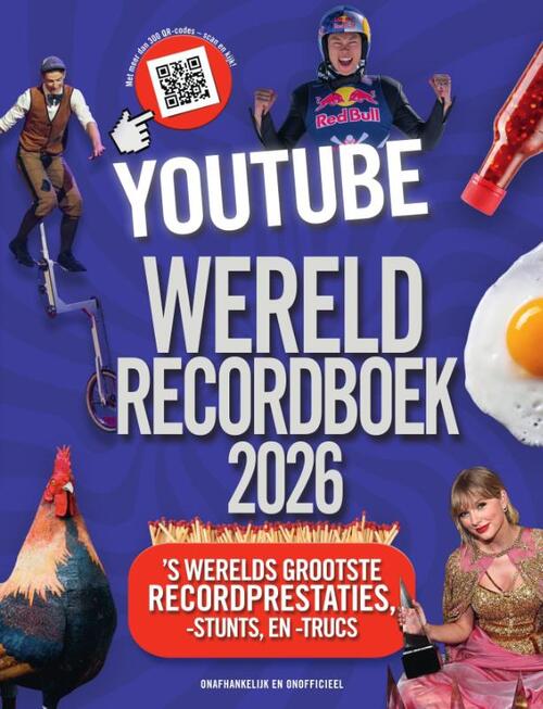 YouTube Wereldrecordboek 2026 -  Adrian Besley (ISBN: 9789002284465)