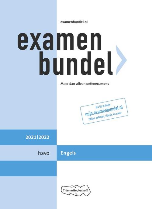 Examenbundel havo Engels 2021/2022, Thiememeulenhoff BV | 9789006491548 | Boek bruna.nl