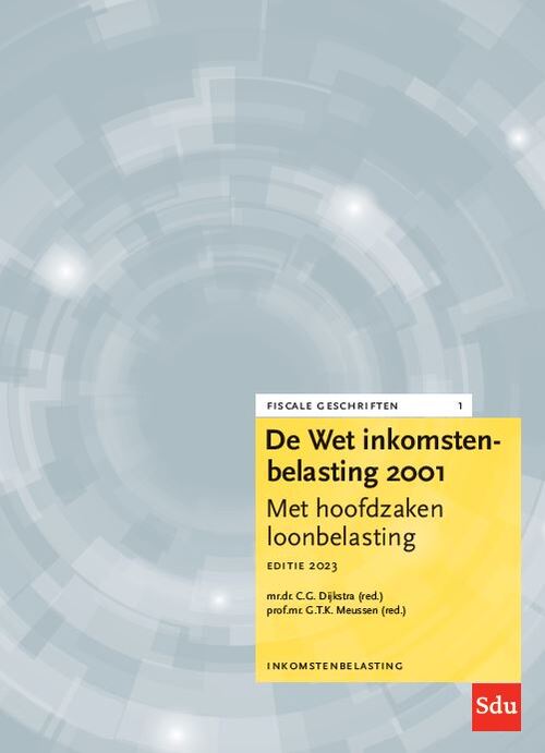 De Wet Inkomstenbelasting 2001, Editie 2023 -  A.H.H. Bollen-Vandenboorn (ISBN: 9789012408936)