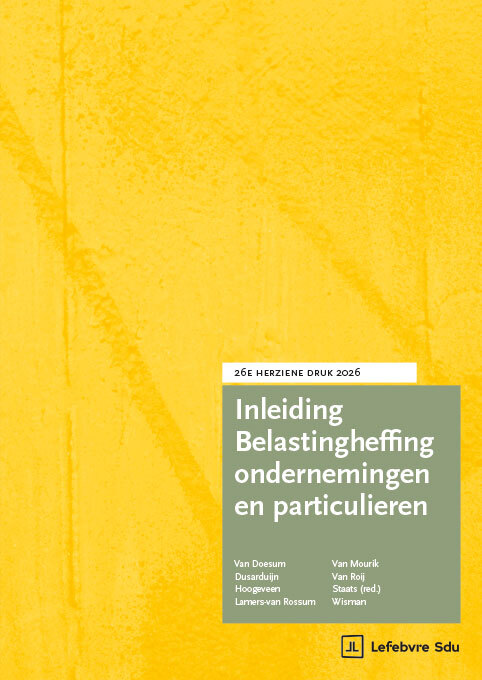 Inleiding Belastingheffing ondernemingen en particulieren 2026 -  Drs.A.W.G. Lamers LLM (ISBN: 9789012411240)