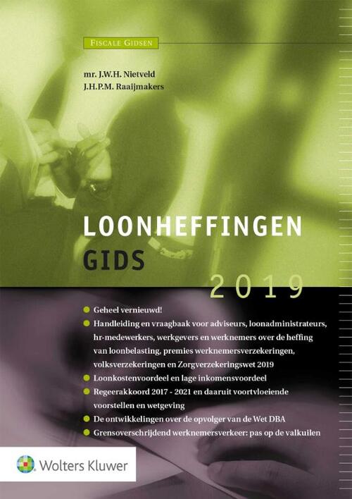 Loonheffingengids 2019 -  J.H.P.M. Raaijmakers, J.W.H. Nietveld (ISBN: 9789013152005)