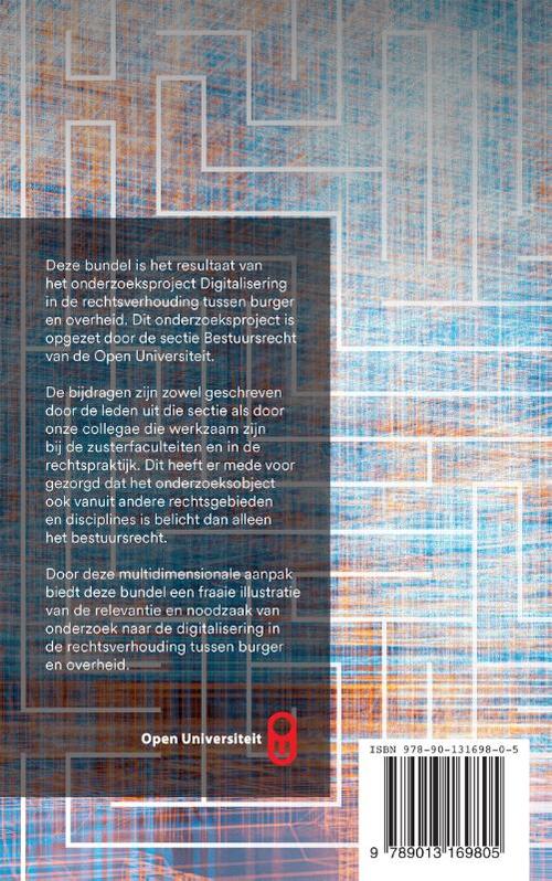 Digitalisering In De Rechtsverhouding Tussen Burger En Overheid 