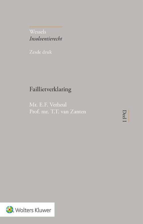 Faillietverklaring -  E.F. Verheul (ISBN: 9789013173932)