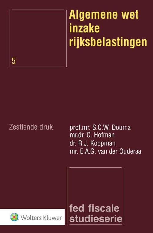 Algemene wet inzake rijksbelastingen -  S.C.W. Douma (ISBN: 9789013179330)