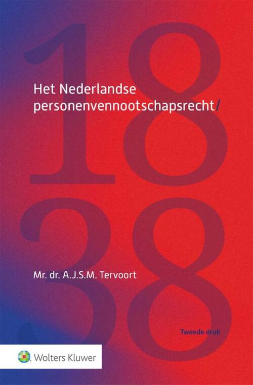 Het Nederlandse personenvennootschapsrecht -  A.J.S.M. Tervoort (ISBN: 9789013184303)