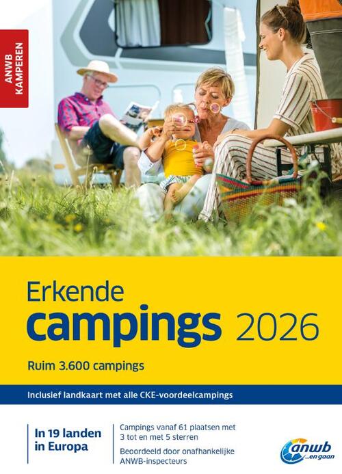 Anwb Erkende Campings 2026 -   (ISBN: 9789018054748)