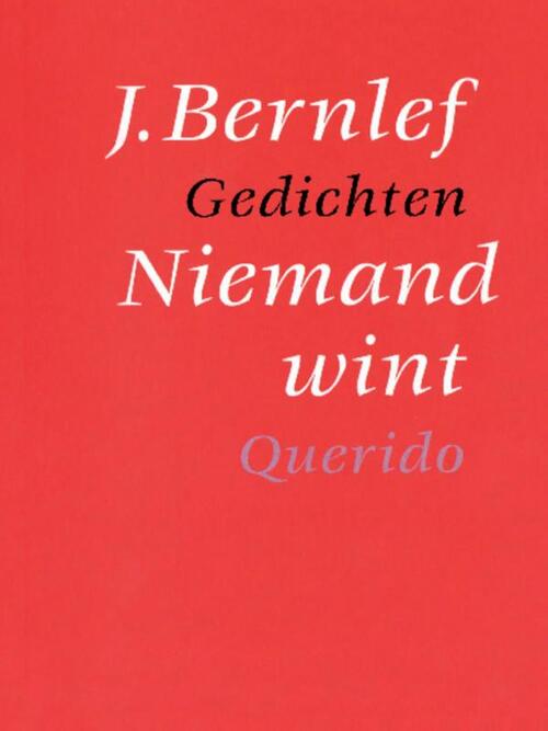 Niemand wint -  J. Bernlef (ISBN: 9789021448367)