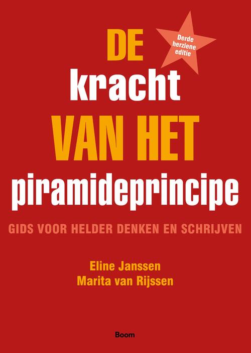 De kracht van het piramideprincipe -  Eline Janssen, Marita van Rijssen (ISBN: 9789024439218)