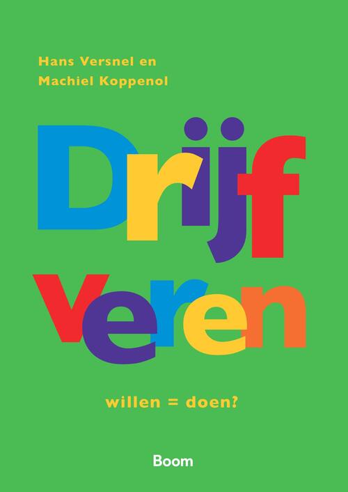 Drijfveren -  H Versnel, Machiel Koppenol (ISBN: 9789024450787)