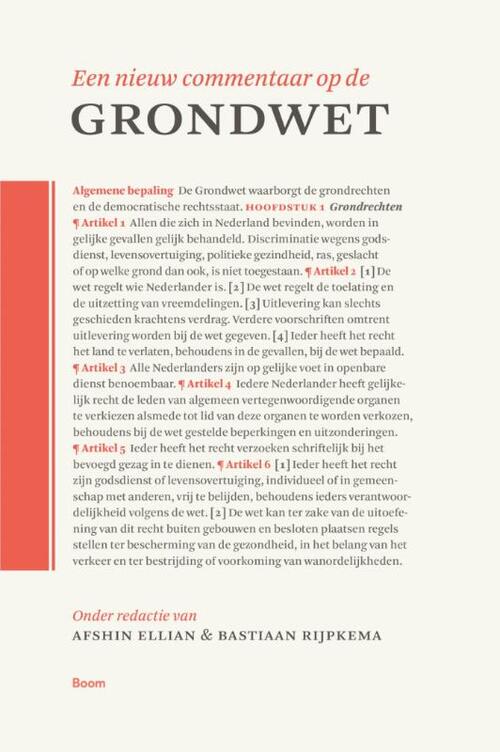 Boom Een nieuw commentaar op de Grondwet -   (ISBN: 9789024452095)
