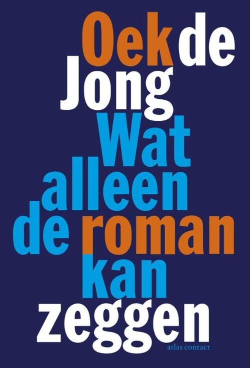 Wat alleen de roman kan zeggen -  Oek de Jong (ISBN: 9789025442156)