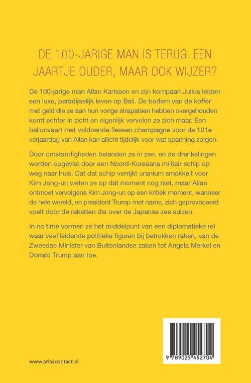 De 100jarige man die terug kwam om de wereld te redden, Jonas Jonasson