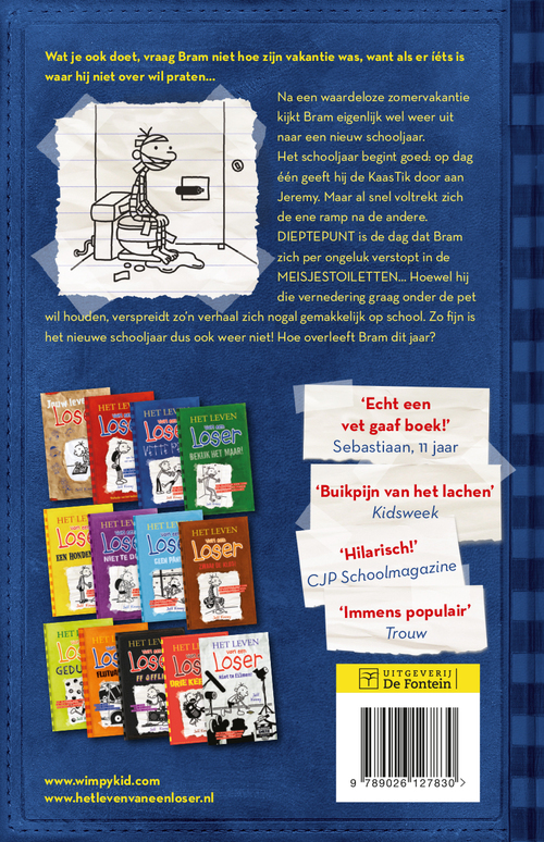 Het leven van een Loser 2 Vette pech!, Jeff Kinney eBook 9789026134661 Bruna