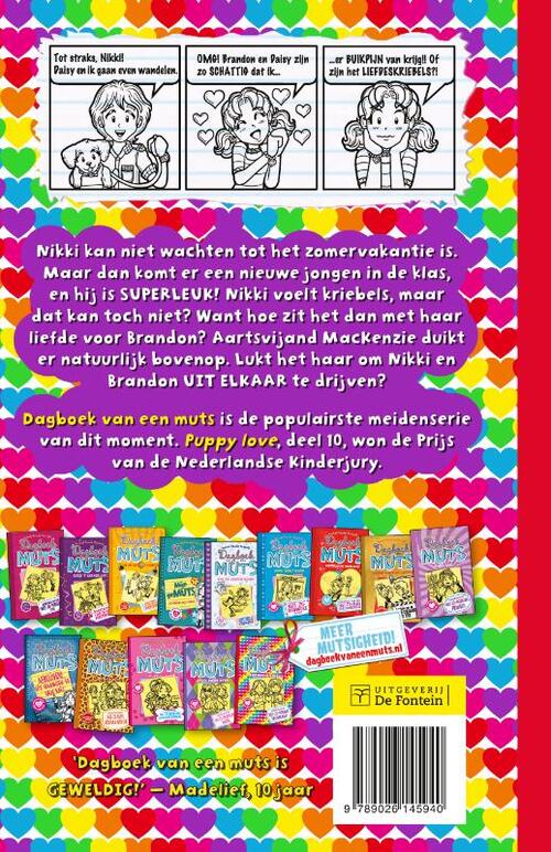 Dagboek van een muts 12 Liefdeskriebels, Rachel Renée Russell Boek 9789026145940 Bruna