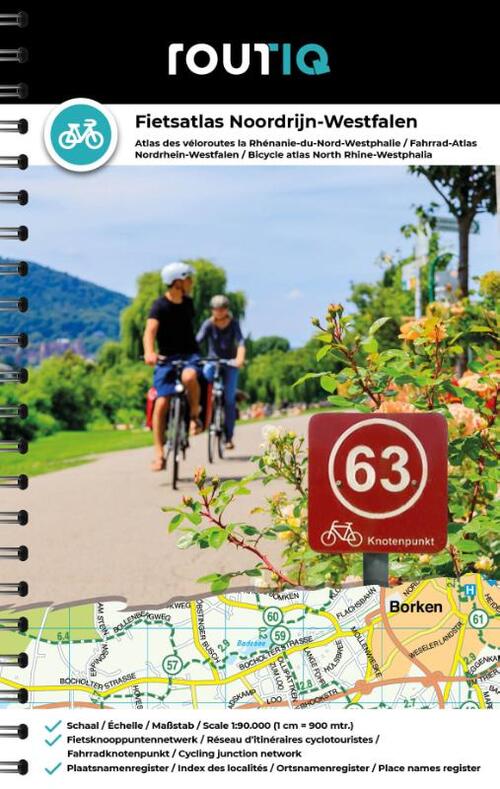 Routiq Fahrrad Knotenpunkten Atlas Nordrhein-Westfalen