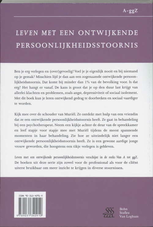 Leven met een ontwijkende persoonlijkheidsstoornis, K.