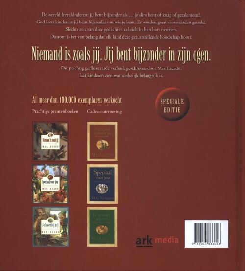 Niemand is zoals jij, Max Lucado Boek 9789033833083 Bruna