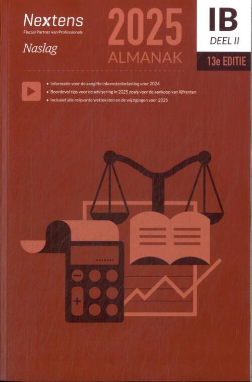 Nextens IB Almanak -  Jits Berns (ISBN: 9789035200289)