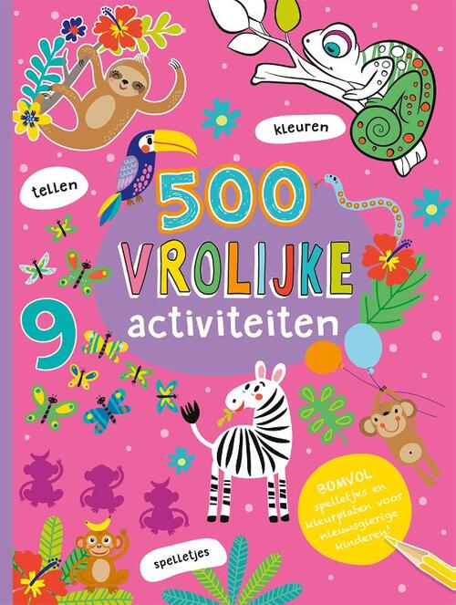 500 Vrolijke activiteiten -   (ISBN: 9789036641029)