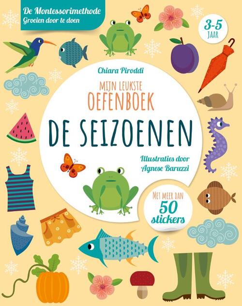 De seizoenen - Mijn leukste oefenboek -  Chiara Piroddi (ISBN: 9789036645027)