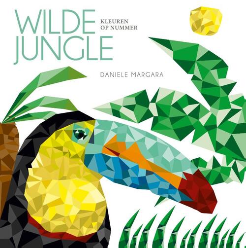 Wilde jungle - Kleuren op nummer -   (ISBN: 9789036648448)