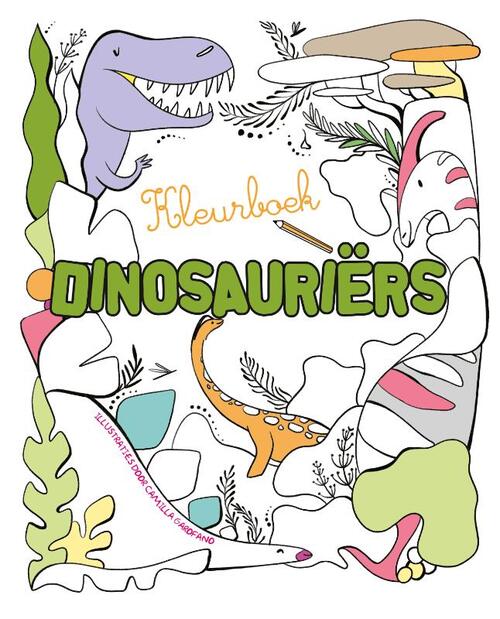 Dinosauriërs - Kleurboek -   (ISBN: 9789036648509)