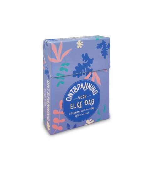 Ontspanning voor elke dag kaartendeck -  Saffron Hooton (ISBN: 9789036649667)