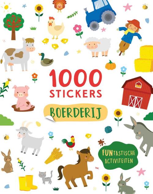 Boerderij - 1000 stickers -  Claire Sipi (ISBN: 9789036650656)