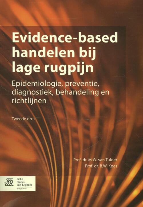Evidence-based handelen bij lage rugpijn -  B.W. Koes, M.W. van Tulder (ISBN: 9789036802765)