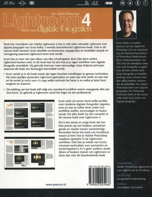 Weerkaatsing Logisch boeket Het Adobe Photoshop Lightroom 4 boek voor digitale fotografen, Scott Kelby  | 9789043025966 | Boek - bruna.nl