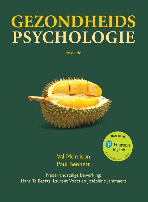 Gezondheidspsychologie -  Paul Bennett, Val Morrison (ISBN: 9789043034579)