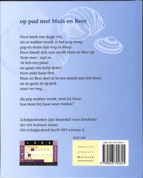 Op pad met Muis en Beer, Anneke Takens Boek 9789043702645 Bruna