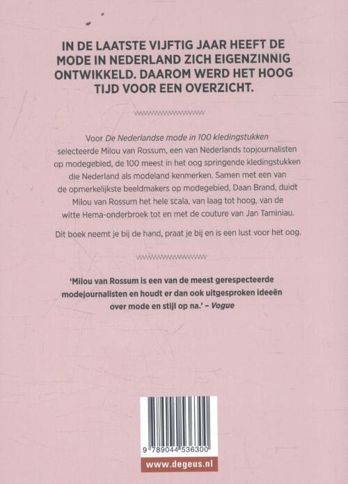 Nederland in 100 kledingstukken