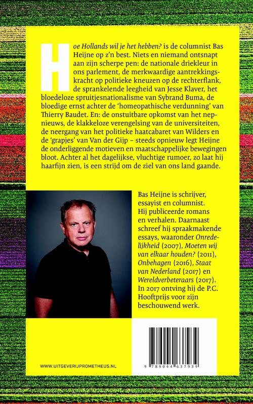 Hoe Hollands Wil Je Het Hebben Bas Heijne EBook 9789044637946 Bruna