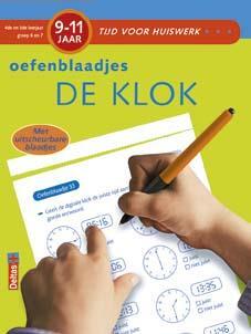 Oefenblaadjes de klok -   (ISBN: 9789044741377)