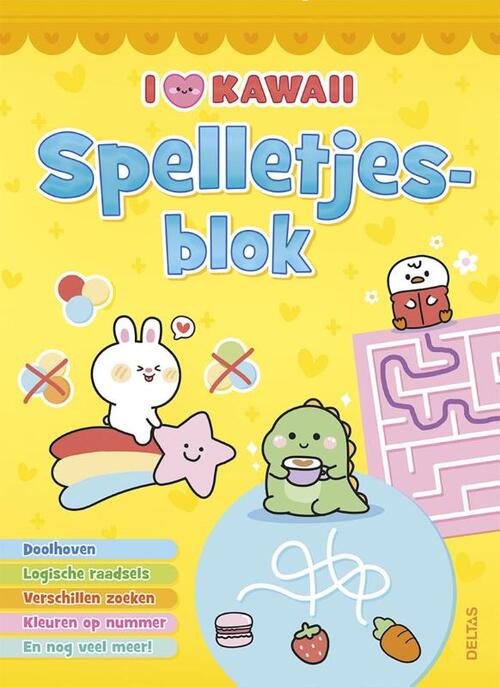 I love Kawaii Spelletjesblok -  Znu (ISBN: 9789044767544)