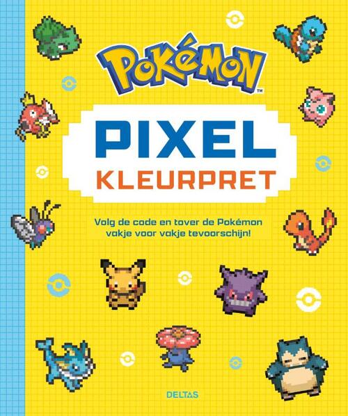 Pokémon pixel kleurpret -   (ISBN: 9789044769074)