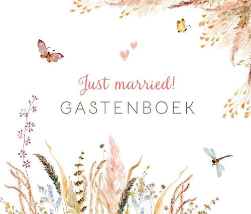Just married! - Gastenboek (boho) -  Znu (ISBN: 9789044770186)