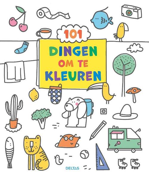 101 Dingen Om Te Kleuren -   (ISBN: 9789044770360)