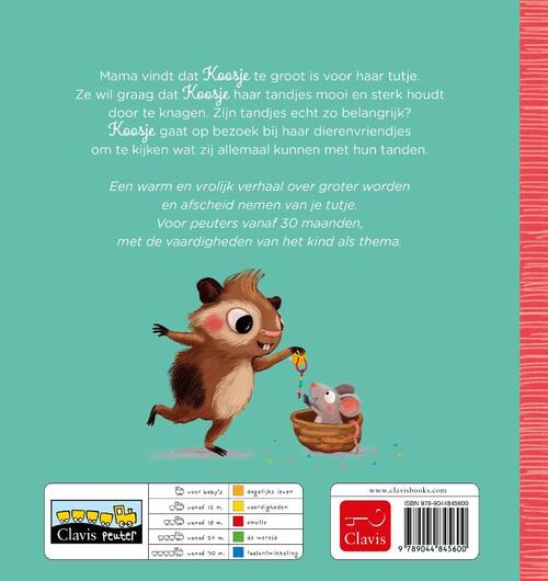 Koosje heeft een tutje, Esther van den Berg Boek 9789044845600 Bruna