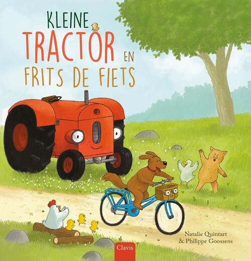 Kleine Tractor en Frits de fiets