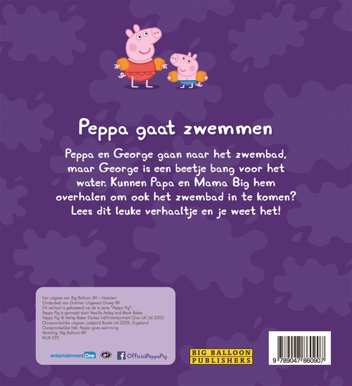 Peppa gaat zwemmen eBook, Astley | 9789047860907 Alle - bruna.nl