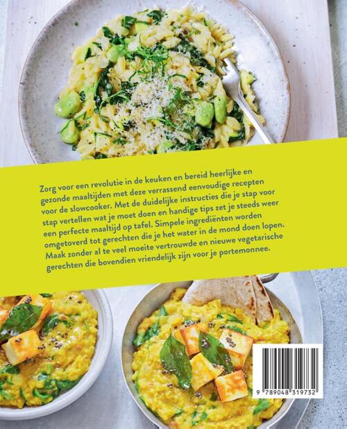 Het vegetarische slowcooker kookboek, Libby Silbermann 9789048319732 | Boek - bruna.nl